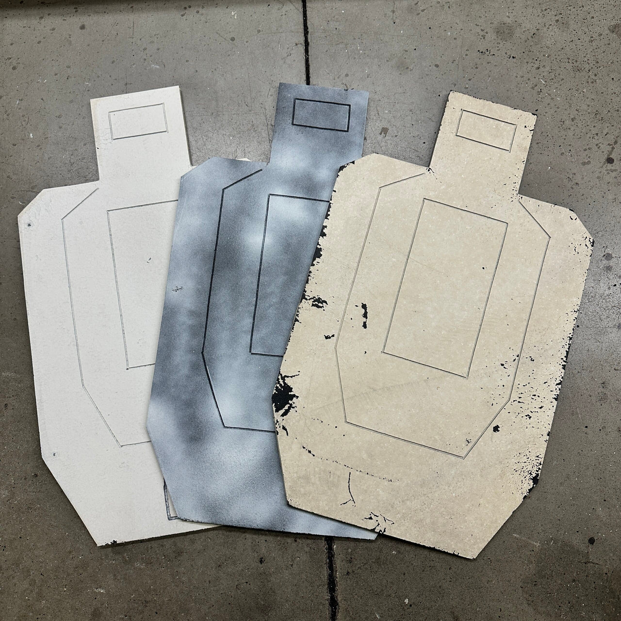 Cosmetically Blemish Infinity targets Reusable Rubber targets